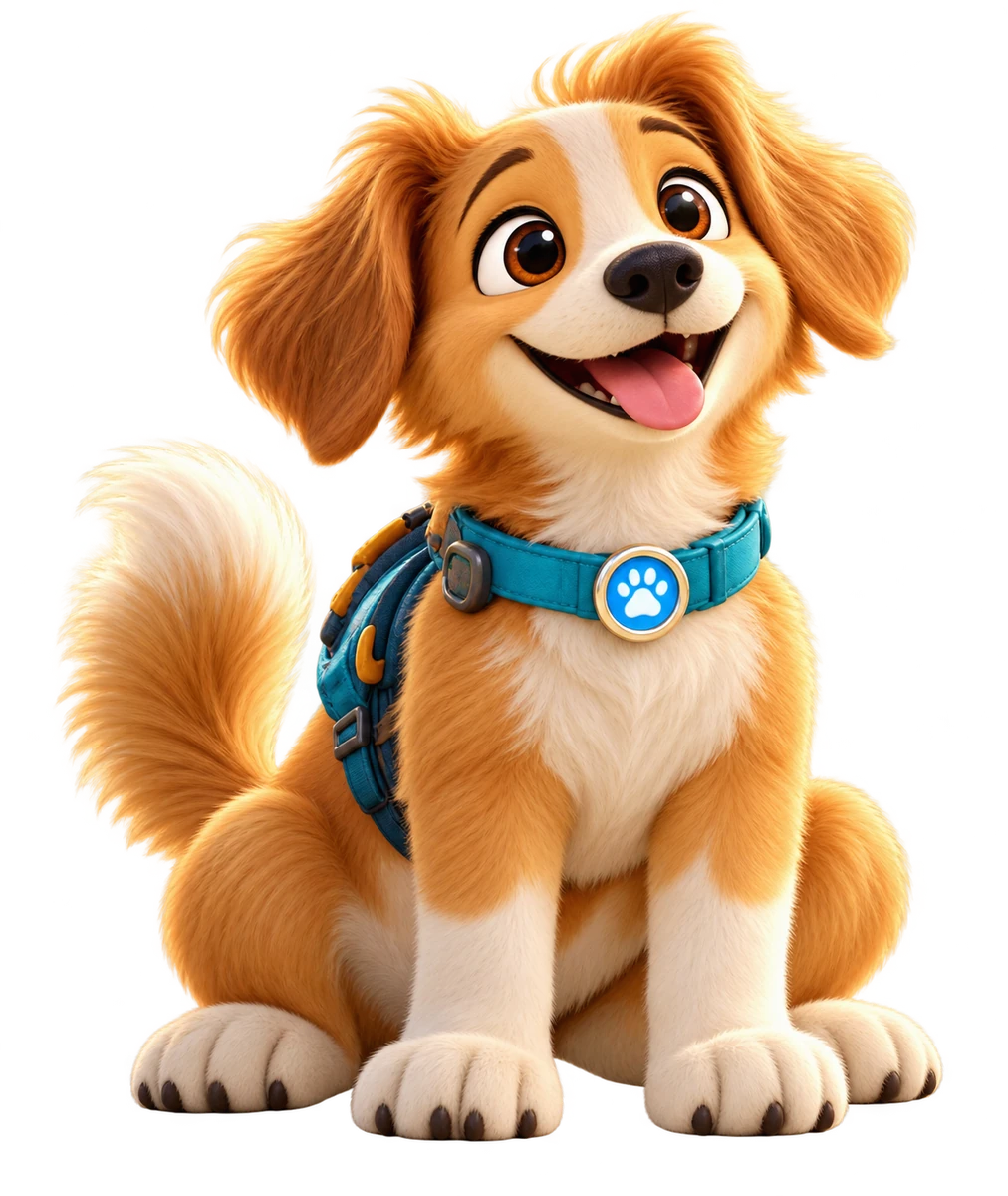 Lupo, der Wissensfunke-Spürhund